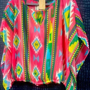 This is a great tunic top , this is my Choctaw / boho , Yellowstone closet peice